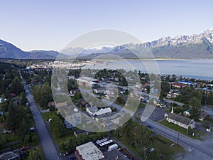 Seward, Alaska - Aerial