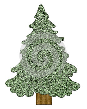 Sewed Christmas tree