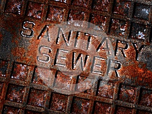 Sewer Iron Cover Place Man Hole