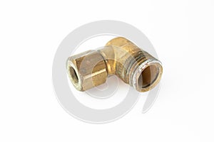 Sewer pipe adapter on a white background