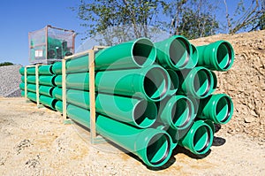 Sewer pipes