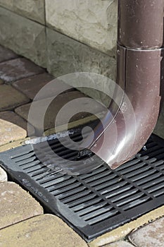 Sewer Rainwater and sewer grate for drainage system