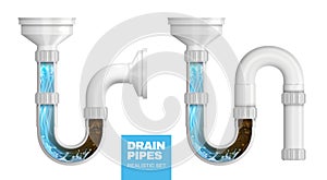 Sewerage Siphons Clogged With Mud