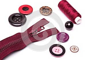 The sewing accessories