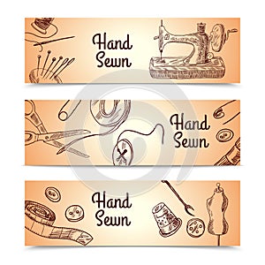 Sewing Banners Set