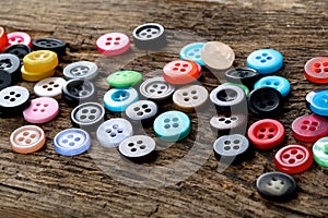 Sewing buttons