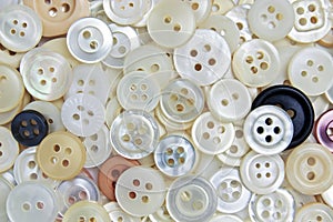 Sewing buttons