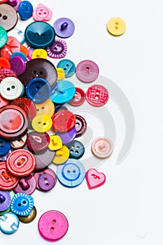 Sewing buttons background