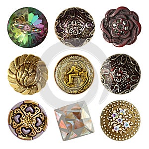 Sewing buttons collection