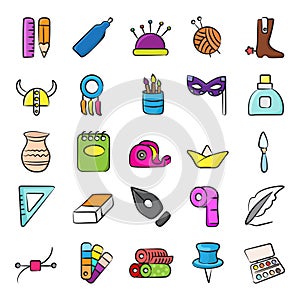 Sewing Equipment Doodles Pack