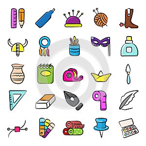 Sewing Equipment Doodles Pack photo