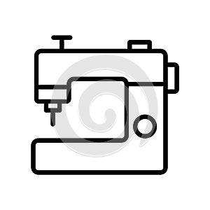 Sewing fill inside vector icon which can easily modify or edit
