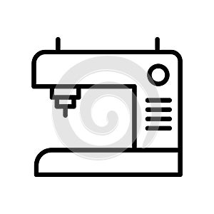 Sewing fill inside vector icon which can easily modify or edit