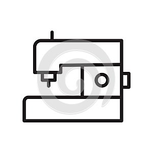 Sewing fill inside vector icon which can easily modify or edit