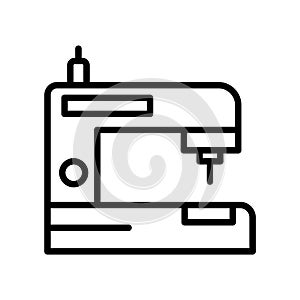 Sewing fill inside vector icon which can easily modify or edit