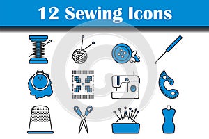 Sewing Icon Set
