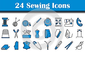 Sewing Icon Set