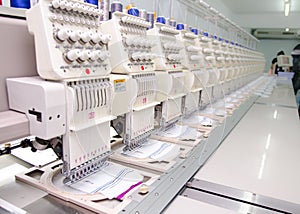 Sewing industry equipment