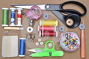 Sewing kit tailor's tools