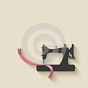 Sewing machine background