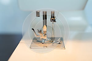 Sewing machine close