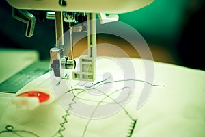 Sewing machine foot.