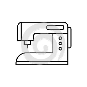 sewing machine icon. Element of home appliances for mobile concept and web apps. Thin line icon for website design and development