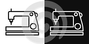 Sewing machine icon