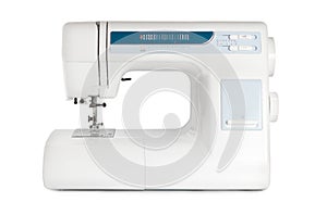 Sewing machine isolated