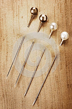 Sewing pins