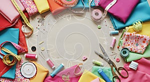 Sewing Supplies Frame