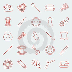 Sewing tools and inventory