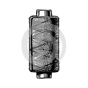 Sewing thread bobbin