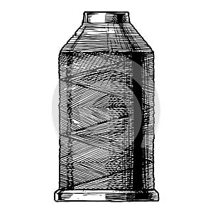 Sewing thread bobbin