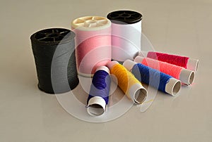 Sewing thread colorful