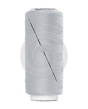 Sewing thread with needle