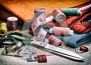 Sewing thread and needlework accessories