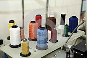 Sewing Thread Spools photo
