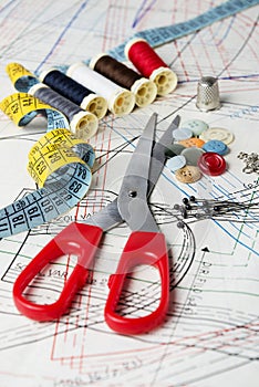Sewing tools photo