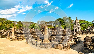 Sewu Temple at Prambanan in Central Java, Indonesia