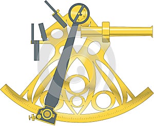 Sextant Vector Illustration