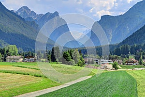 The Sexten Dolomites of Alpine Southern Tyrol, Italy photo