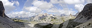 the Sexten Dolomites from the Lavaredopass photo