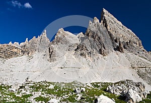 Sexten Dolomites in South Tyrol, Italy photo