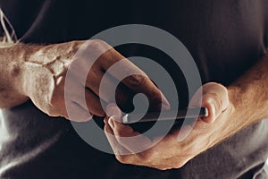 Sexting on mobile phone