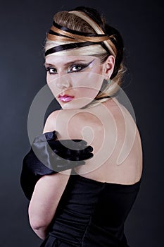 beautiful makeup artist