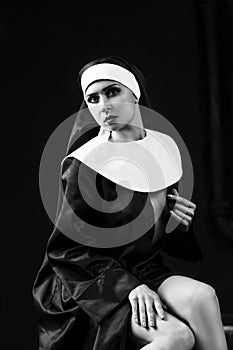 denuded nun