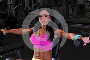 fitness girl photo