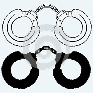 fluffy handcuffs