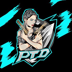 sexy girl squad logo ptd